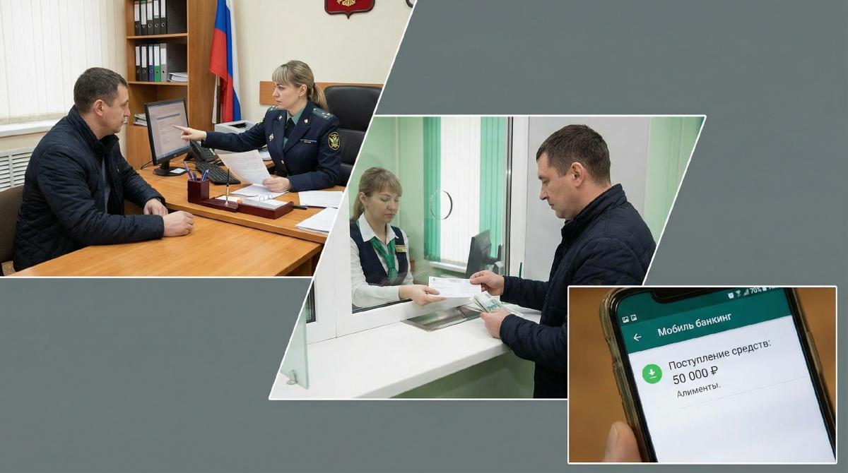 Губахинец в течение полутора часов выплатил долг по алиментам в 800 тысяч рублей, накопленный за три года