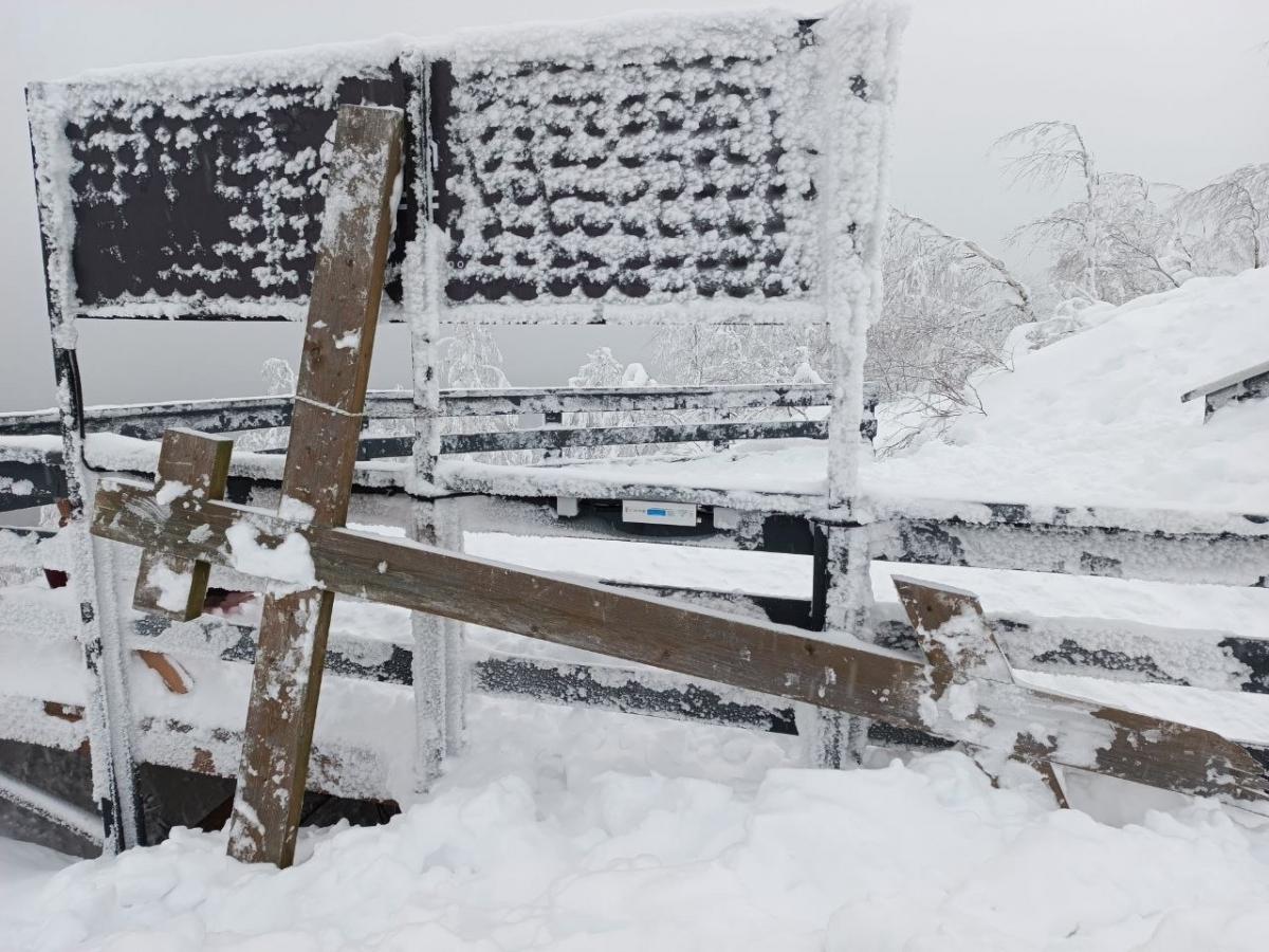 В Губахе, на горе Крестовой, не стало одной из достопримечательностей округа