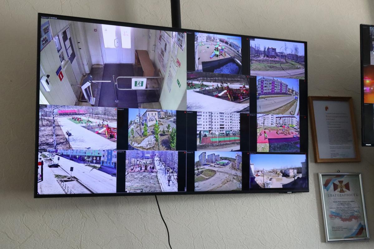 В Губахе усстановили 6 новых камер наблюдения, ещё 2 появятся позже