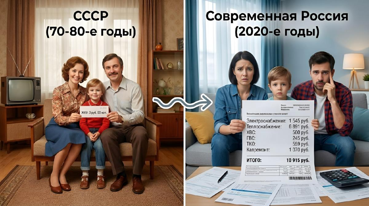 Инфляция сквозь десятилетия. Сколько на самом деле платили за ЖКУ в СССР и сколько платим мы сегодня