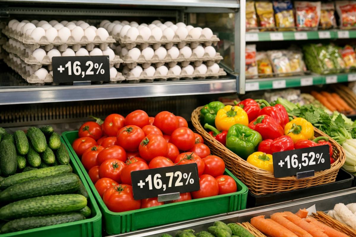 В Росстате рассказали, цены на какие продукты показали рекордный рост в марте