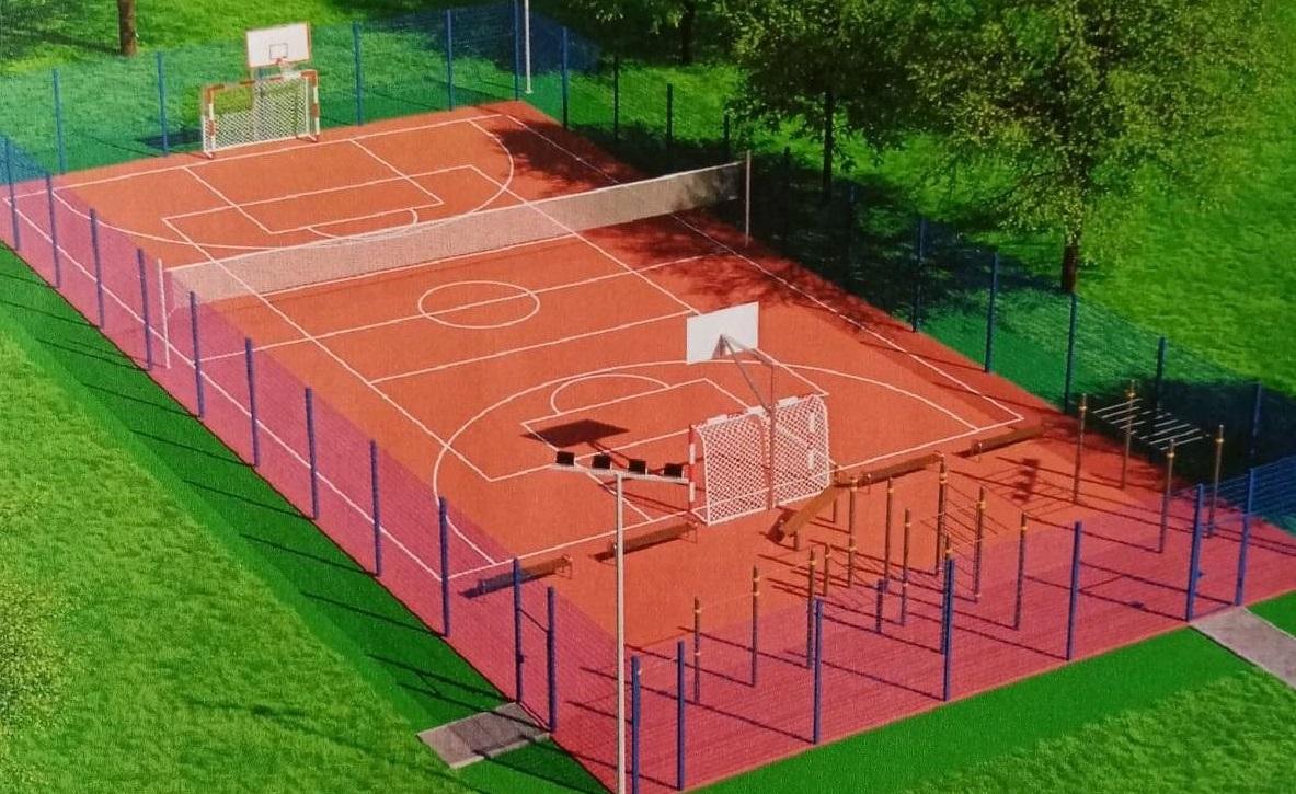 В Гремячинске около школы № 3 построят универсальную спортивную площадку