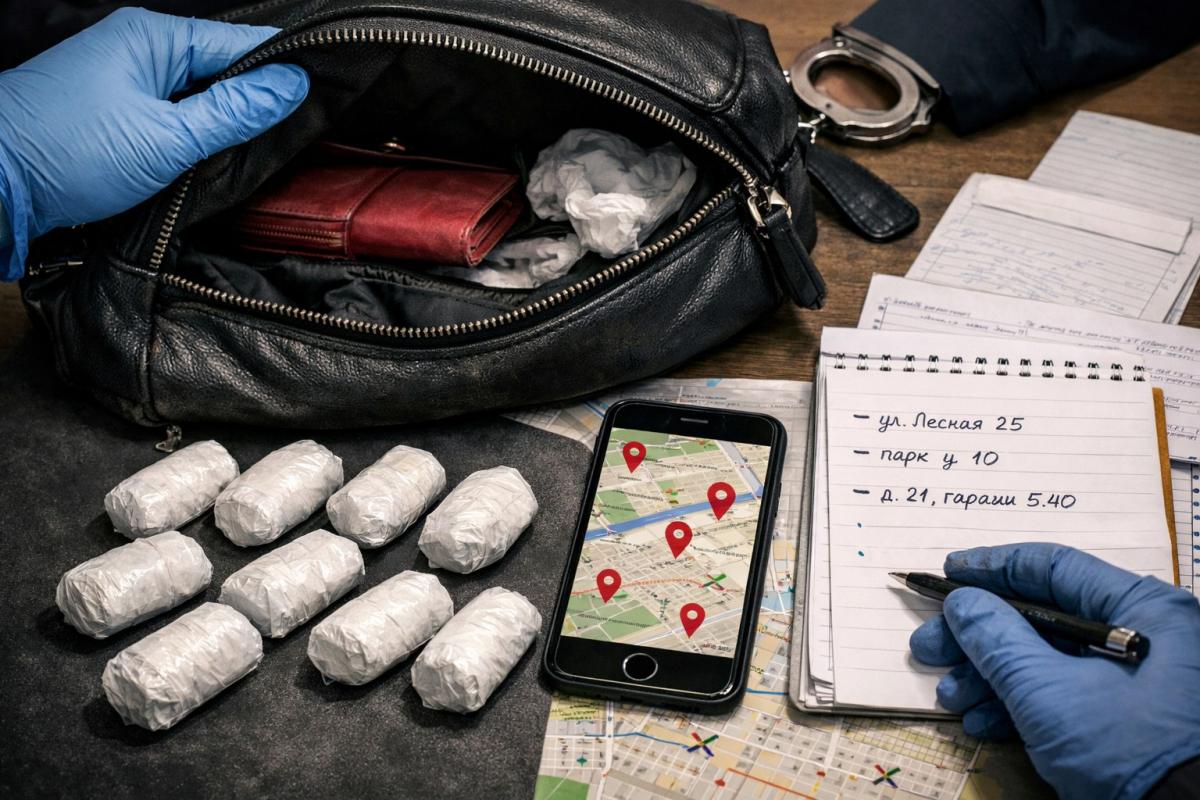 Кизеловские полицейские задержали наркокурьера из Александровска