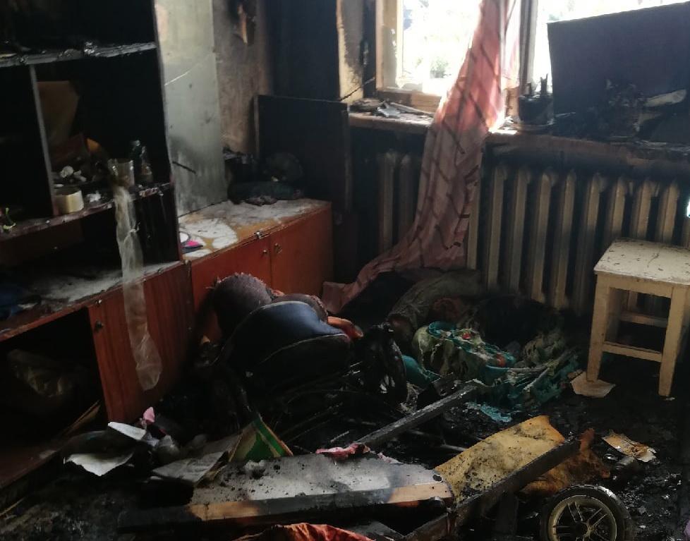 В губахинском и гремячинском отделах соцзащиты принимают вещи для семьи, пострадавшей от пожара