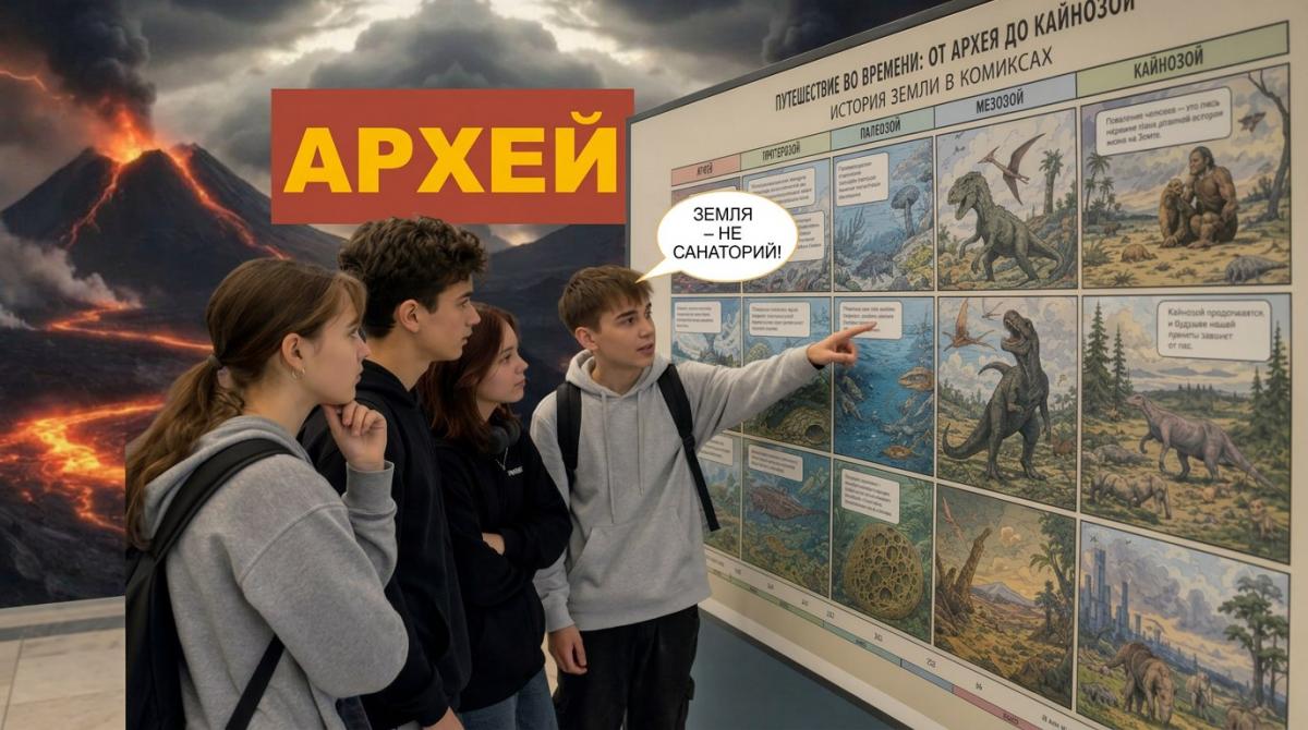 «Большой взрыв» случится в ноябре. В Музее КУБа предлагают окунуться в историю планеты с юмором
