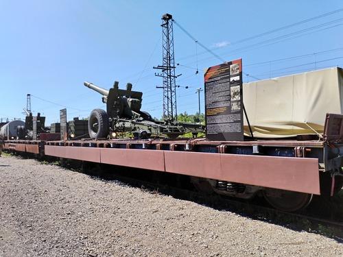 «Молотов» прибыл на станцию. На экскурсии к поезду-музею побывали почти 3 тысячи жителей Губахинского округа