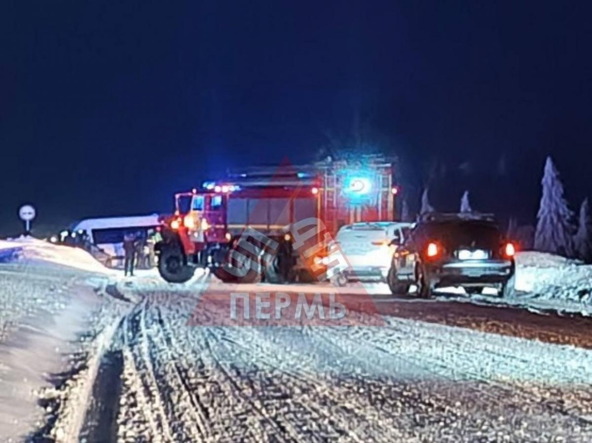 В Губахинском округе в аварии погибли два человека