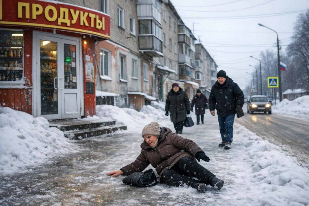 Кто виноват, если покупатель упал у входа в магазин, — объясняет представитель роспотребнадзора