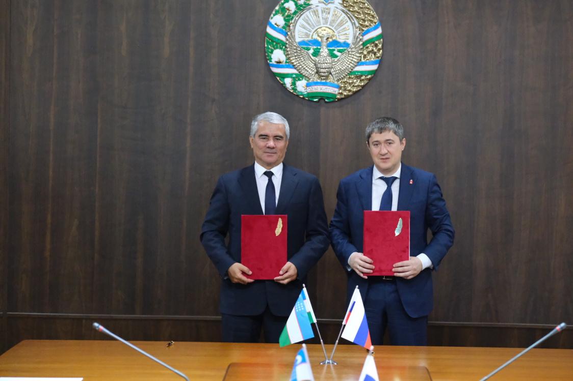 Пермский край намерен заключить  соглашение о сотрудничестве  с Бухарской областью Узбекистана