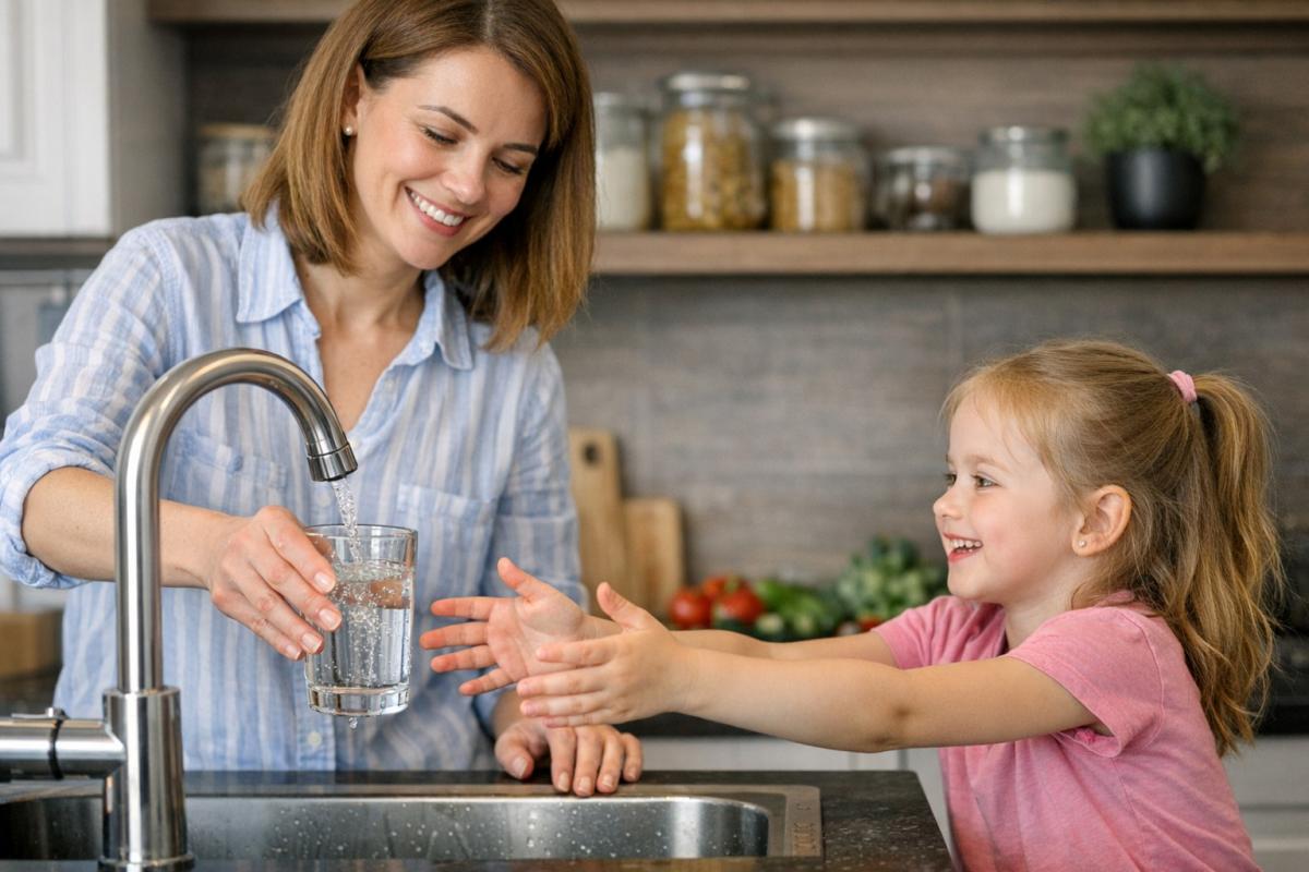 Протоколом по воде писано. Выясняем, что в Губахе течёт из водопроводного крана
