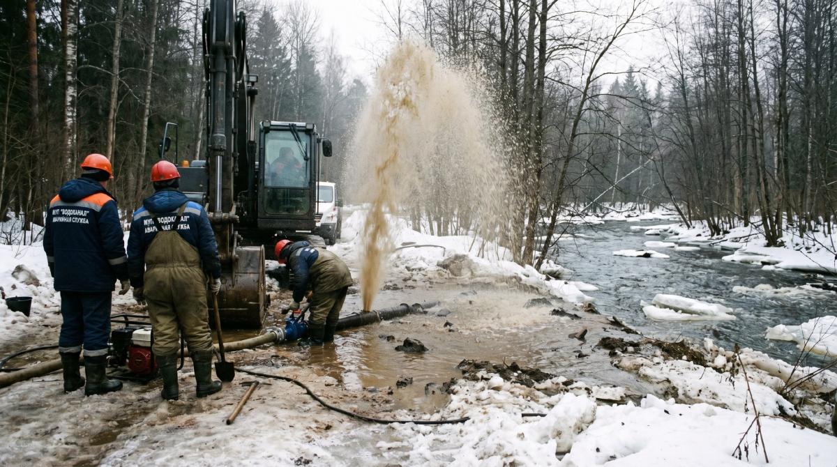 Полные вёдра – это к изобилию? Нет, к панике. Аварию ликвидировали, но губахинцы всё ещё готовятся к остановке водоснабжения
