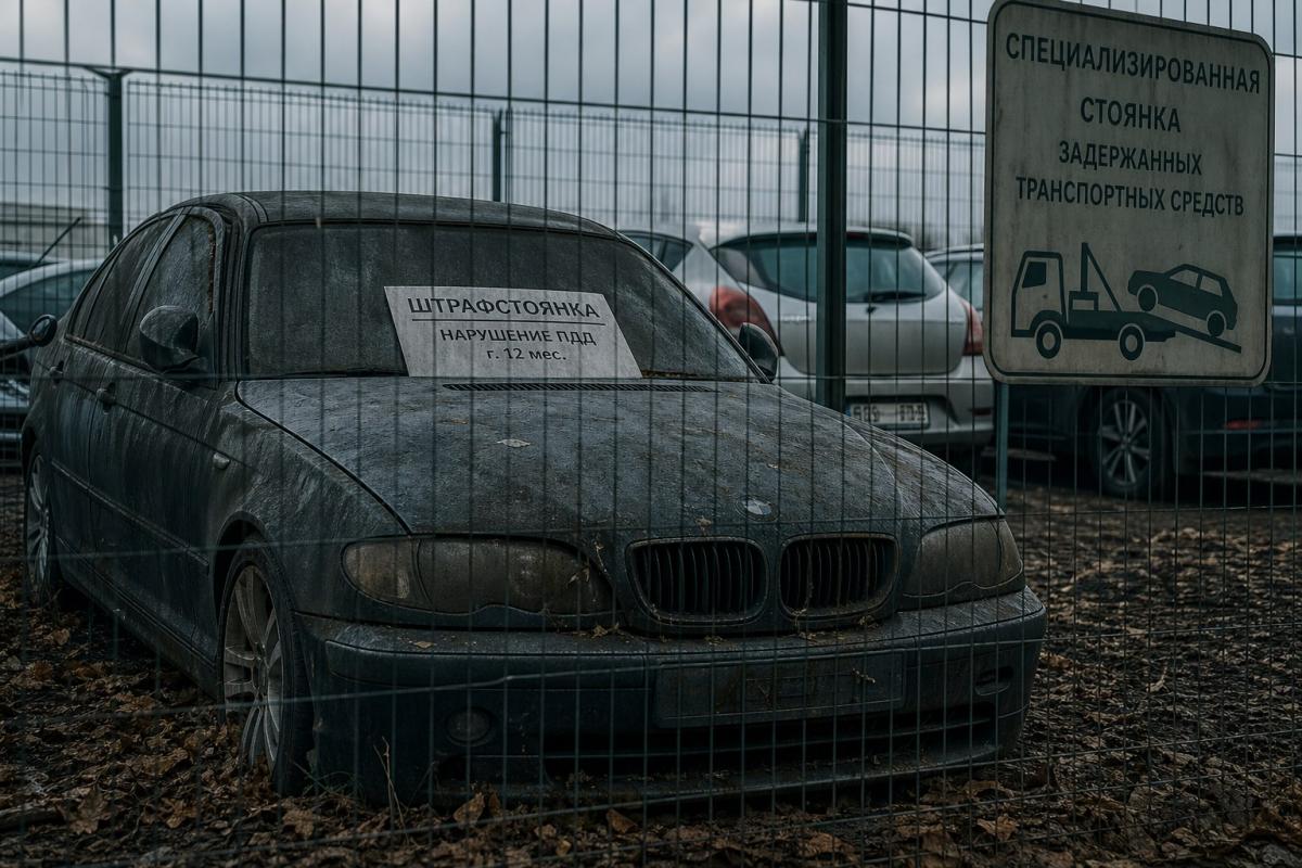 Авто гремячинца за административку отправили на штрафстоянку, теперь с нарушителя требуют оплату за хранение