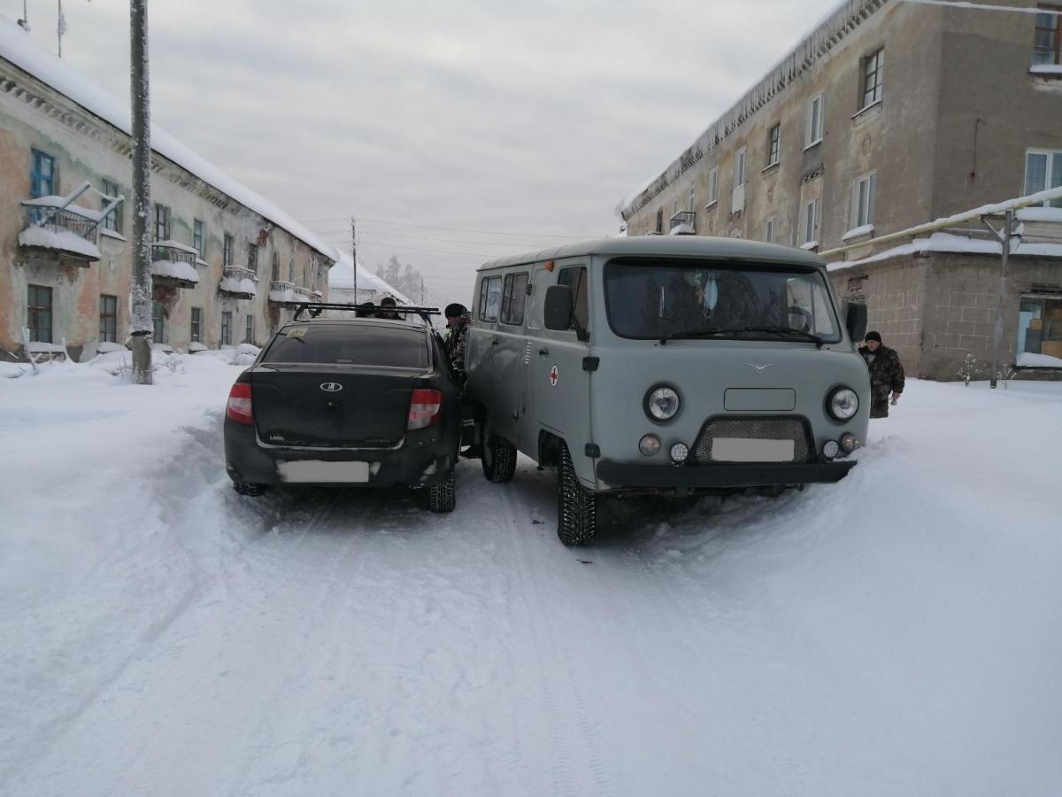 За первые дни нового года в Гремячинске произошло два ДТП