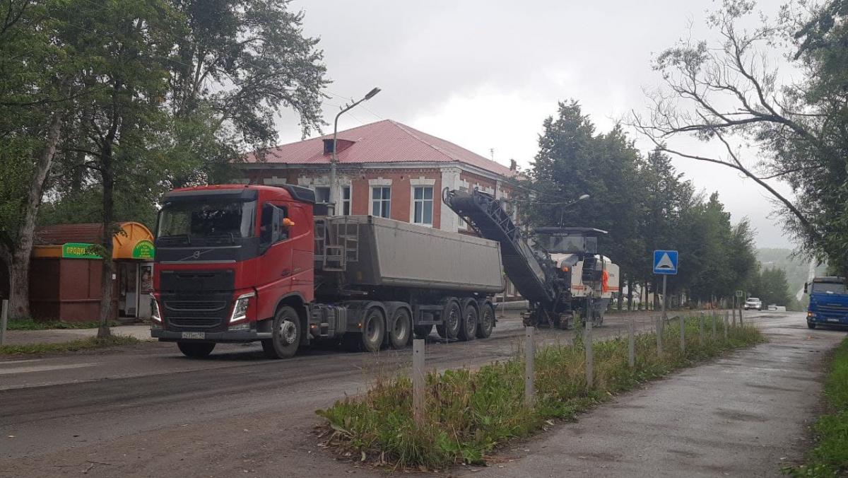 В Кизеле начались работы по ремонту улицы Советской