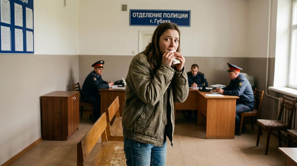 Фигурантка при встрече с полицией напрасно пыталась спрятать свёртки в ниженм белье и во рту