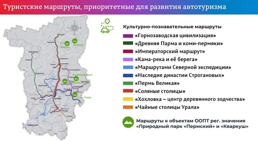 В Прикамье планируют развивать автотуризм