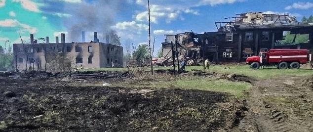 В Губахинском муниципальном округе произошёл пожар в многоквартирном доме