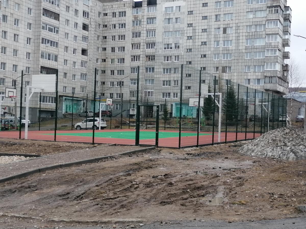 С завтрашнего дня, 30 апреля, для губахинцев будет доступна спортивная площадка на улице Дегтярева