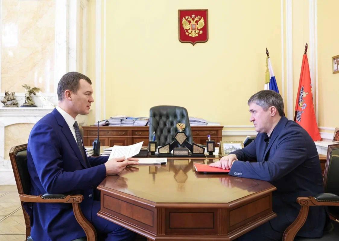 Прикамье – за активность. Министр спорта РФ Михаил Дегтярёв и губернатор Дмитрий Махонин обсудили развитие спорта в Пермском крае