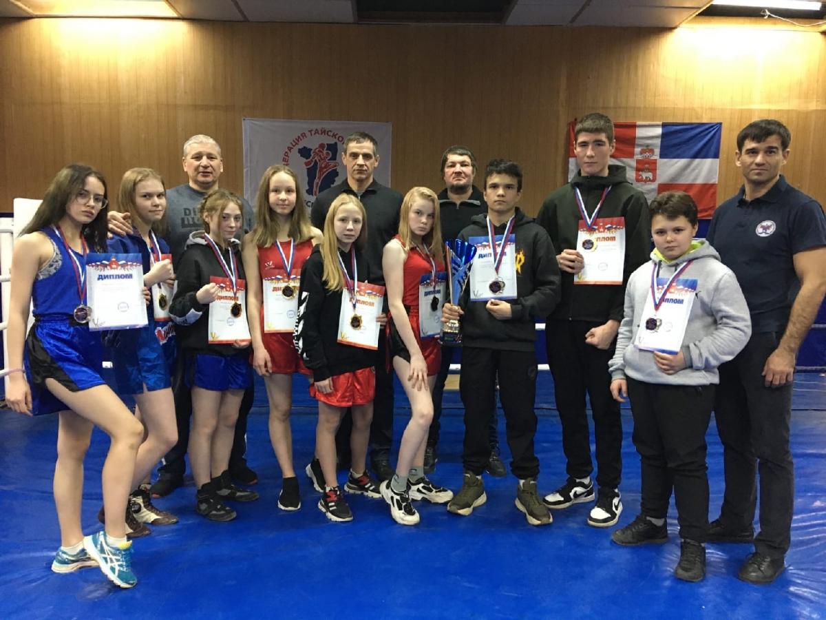 Губахинские спортсмены заняли девять призовых мест в Чемпионате Пермского края по тайскому боксу