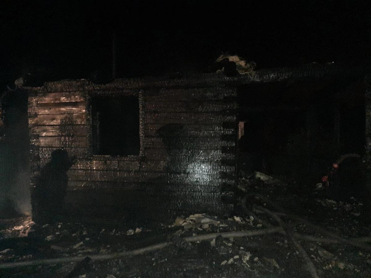 Сегодня в Губахинском округе сгорел частный дом