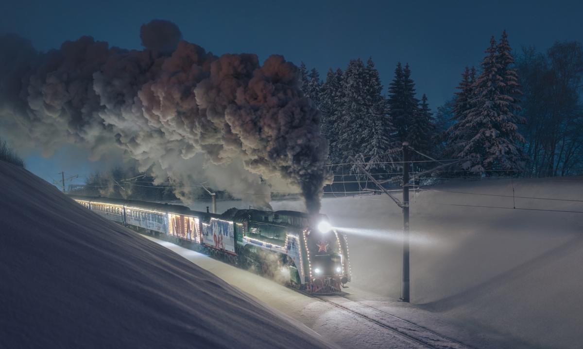В начале декабря в Пермский край прибудет поезд Деда Мороза
