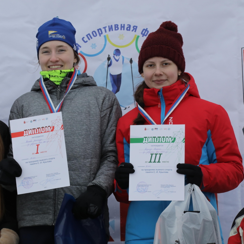 Валерия Вигуляр стала бронзовым призёром регионального лыжного турнира