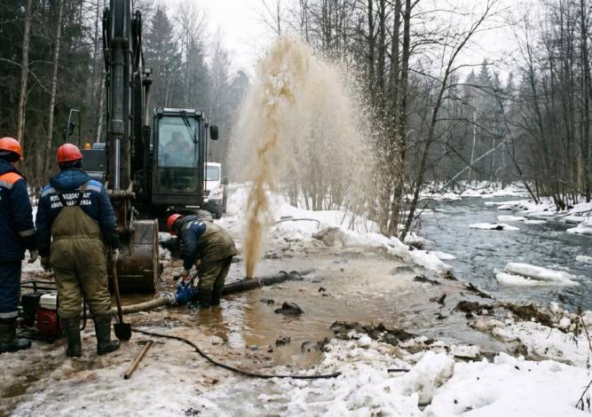 Полные вёдра – это к изобилию? Нет, к панике. Аварию ликвидировали, но губахинцы всё ещё готовятся к остановке водоснабжения