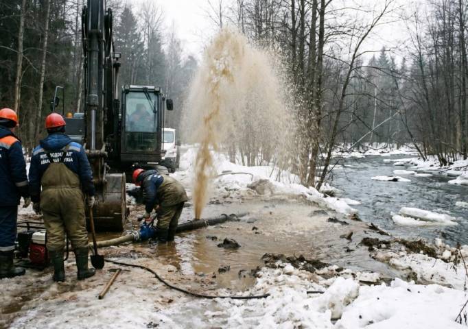 Полные вёдра – это к изобилию? Нет, к панике. Аварию ликвидировали, но губахинцы всё ещё готовятся к остановке водоснабжения