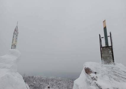 В Губахе, на горе Крестовой, не стало одной из достопримечательностей округа