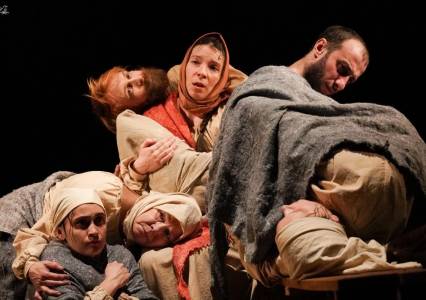 Вначале был «горючий камень». Артисты губахинского театра «Доминанта» завершили блок премьерных показов спектакля «Моисей Югов»