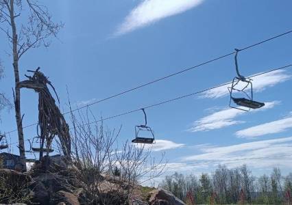 В Губахе на горнолыжном курорте остановят кресельную канатную дорогу