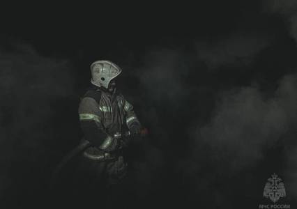 Ночью в Губахе произошёл пожар на ул. Дегтярёва