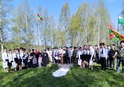 Место встречи – у пограничной версты. Ветераны-пограничники Губахи отметили свой день
