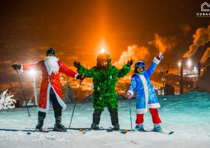 Каникулы на высоте. Губахинский горнолыжный курорт во время новогодних каникул посетило рекордное количество гостей за все годы 