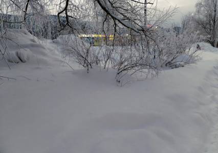 Губахинская метеостанция зафиксировала снежный максимум