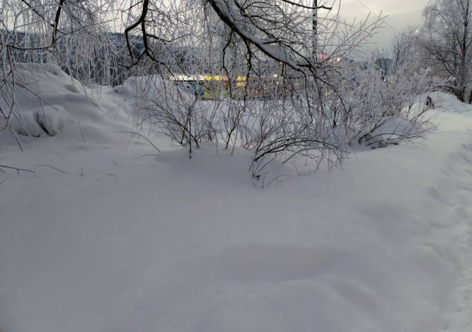 Губахинская метеостанция зафиксировала снежный максимум