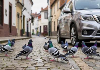 Автоюристы уточнили, какие последствия грозят водителю за сбитого голубя