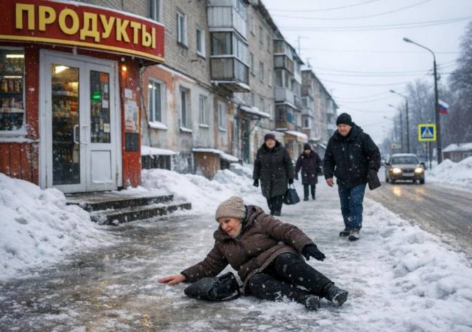 Кто виноват, если покупатель упал у входа в магазин, — объясняет представитель роспотребнадзора