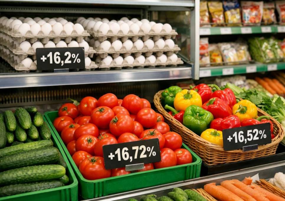 В Росстате рассказали, цены на какие продукты показали рекордный рост в марте