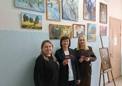 Когда картины говорят за себя. Гремячинские художники порадовали сразу двумя новостями
