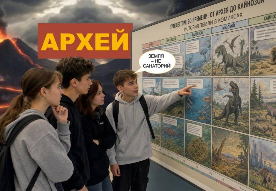 «Большой взрыв» случится в ноябре. В Музее КУБа предлагают окунуться в историю планеты с юмором