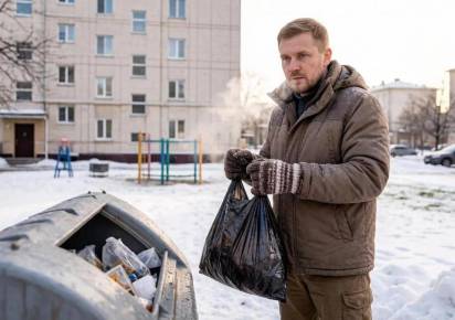 В Губахе мужчина помог знакомой вынести мусор и прихватил деньги из её кошелька