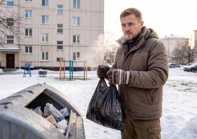 В Губахе мужчина помог знакомой вынести мусор и прихватил деньги из её кошелька