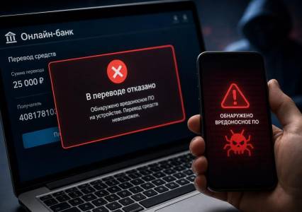 Киберполиция РФ: с 2027 года банки смогут блокировать переводы при обнаружении вирусов на смартфонах