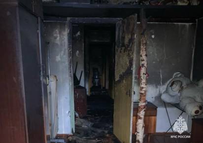 В Губахинском округе новая неделя началась с пожара, при котором погиб человек