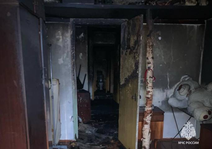 В Губахинском округе новая неделя началась с пожара, при котором погиб человек