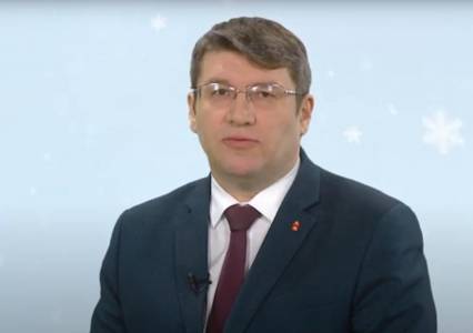 Поздравление депутата Законодательного собрания Пермского края Алексея Мазлова с Новым 2024 годом