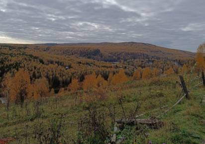 В Губахе с площадки у декораций к фильму «Сердце пармы» можно увидеть барку князя Михаила