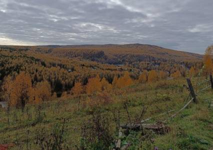 В Губахе с площадки у декораций к фильму «Сердце пармы» можно увидеть барку князя Михаила